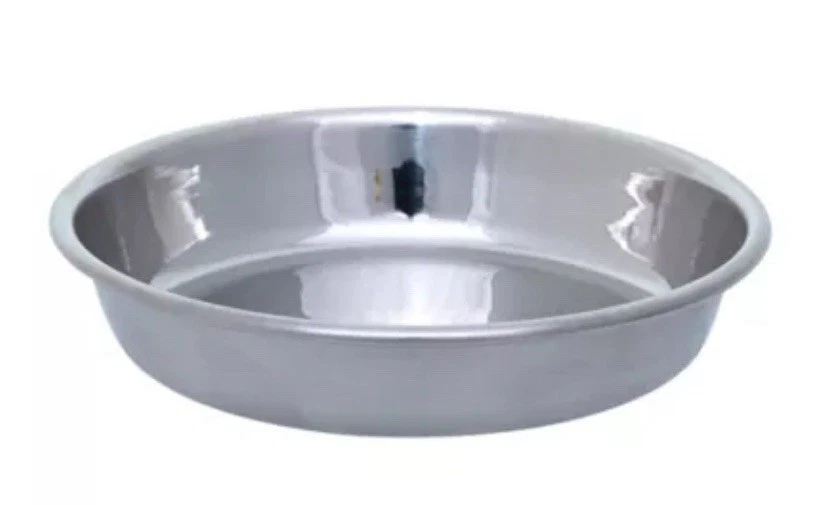 Platillo para gatos de acero inoxidable Whisker City® Foto 1 de 1