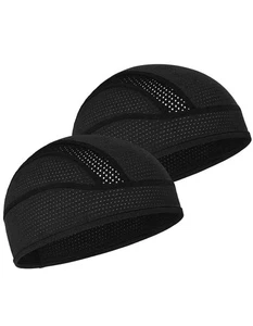 2x Gorro de calavera con forro para casco, gorro para ciclismo y correr - Bild 1 von 6