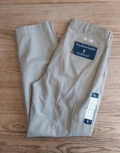NWT Vtg Polo Ralph Lauren Andrew Pant Pleated Classic Fit Pants Mens 36x32 Tag38 - Picture 1 of 9