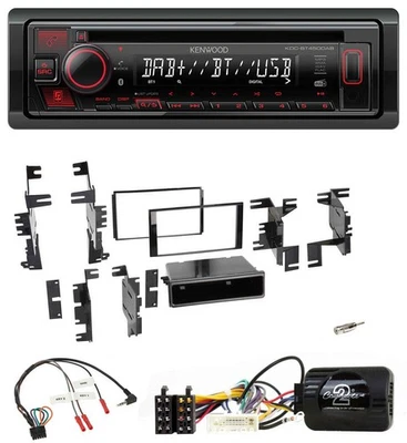Kenwood Lenkrad CD USB Bluetooth DAB Autoradio für Nissan Cube Frontier Juke Nav - Bild 1 von 4