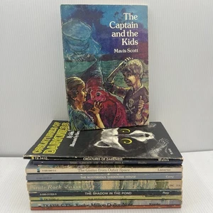 Scholastic Book Services 10x lot TX 1970s Vintage Kids Readers Pirate Rock Gismo - Picture 1 of 24