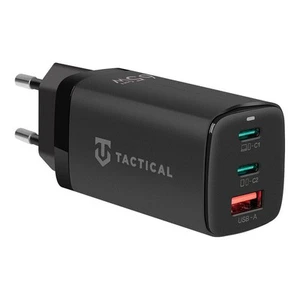 Tactical Caricabatterie Gan Usb+usb-c 65w Black Per Oneplus Nord Ce 2 5g Lite - Foto 1 di 6