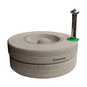 OvenAid Premium Handmade Stone Millstone | Traditional Chakki Grinder - Picture 1 of 7