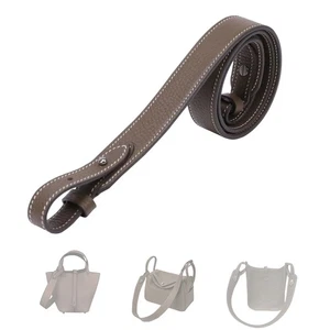 TC Leather Shoulder Strap for Hermes Picotin/Lindy/Evelyne, Handmade, Replace... - Picture 1 of 6