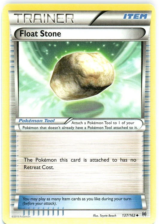 Float Stone - 137/162 - Uncommon - Lightly Played - Image 1 of 1