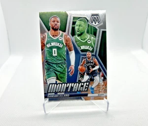 Damian Lillard - Inserto de montaje de mosaico Panini 2023-24 #10 - Milwaukee Bucks - Imagen 1 de 2