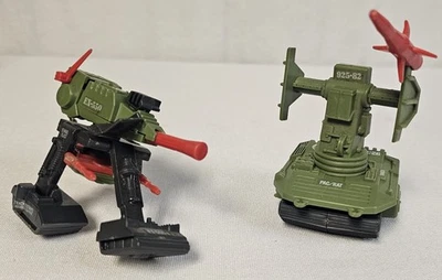 Lote de piezas originales de colección 1983 GI Joe ARAH Pac Rat lanzador de misiles ametralladora Foto 1 de 4