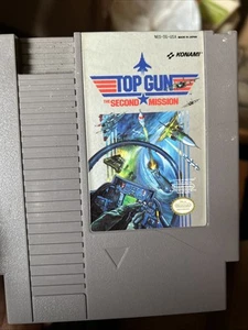 Top Gun The Second Mission Nintendo Game - Picture 1 of 2