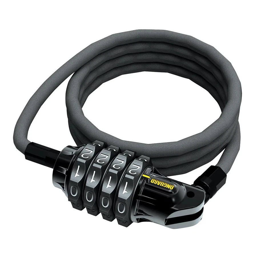 New Onguard Terrier Combo 4 Cable lock Combination 6mm 120cm 47'' Black - Image 1 of 1