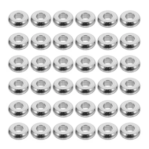 200 Pezzi Charm Bracciale Distanziali Perline con Grandi Fori Creazione Gioielli - Foto 1 di 12