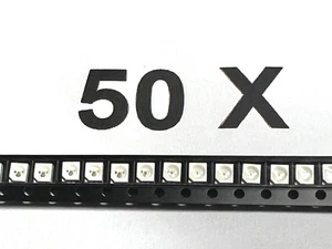 ASMT-UBB5-NS8Q2, LED blau, 20mA, 470nm, 3,2V, 120°, SMD, PLCC2, 50 Stück - Picture 1 of 3