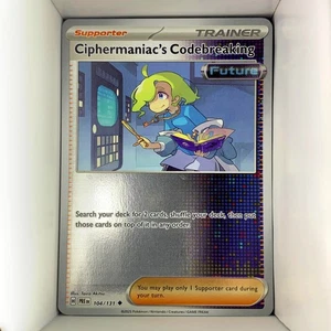 Ciphermaniac's Codebreaking 104/131 Prismatic Evolutions Uncommon English - Picture 1 of 1