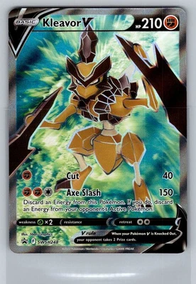 Kleavor V (Full Art) - Promo SWSH: Sword & Shield Promo Cards SWSH248 NM - Image 1 of 2