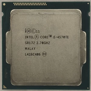 Intel Core i5-4570TE 2.7 GHz LGA1150 2 cores 4 threads SR17Z CPU Processor 4 MB - Picture 1 of 2