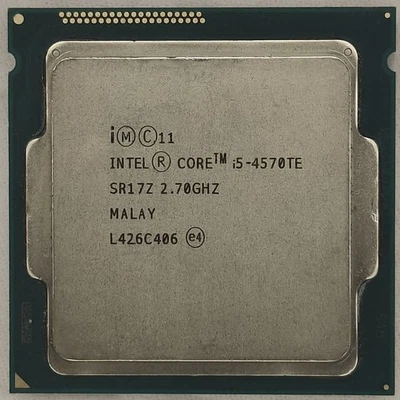 Intel Core i5-4570TE 2.7 GHz LGA1150 2 cores 4 threads SR17Z CPU Processor 4 MB - Image 1 of 2