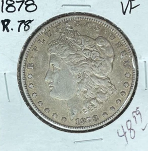 Dólar de plata morgan 1878 "REV OF 78" ~ En muy buen estado ~ Bonita moneda~ - Imagen 1 de 2
