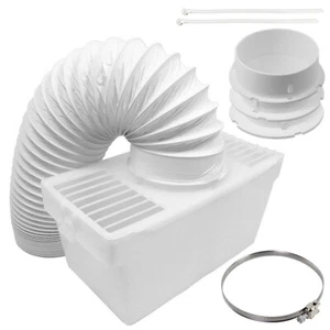 Kit de manguera de ventilación de condensador para secadora LOGIK 1,25 m ventilación de condensación + clip - Imagen 1 de 12