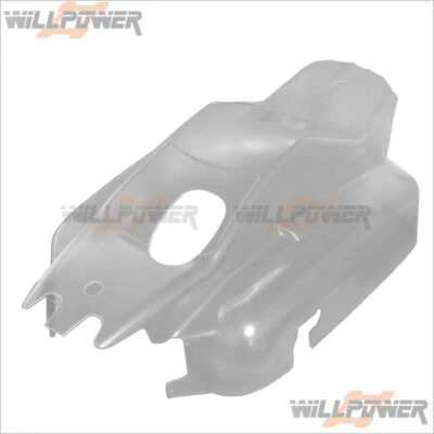 Hyper 9 Transparent Clear Body Cover #89073 (RC-WillPower) 1/8 OFNA HOBAO Parts - Image 1 of 2