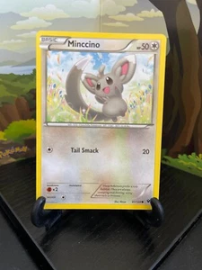 Minccino 87/124 - Fates Collide - Common - Pokemon Card TCG - LP - Picture 1 of 3