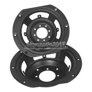 Parte de reparación de 2 piezas de altavoz de 4""-8"" pulgadas marco de cuenca bajo soporte de hierro cesta wofer - Imagen 1 de 7