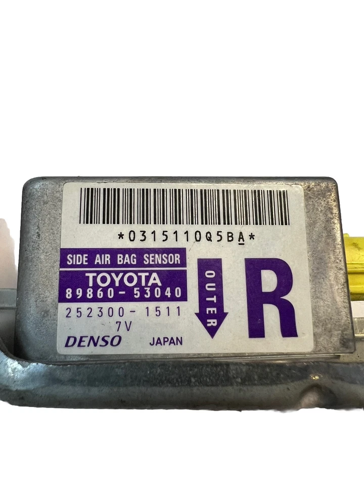 ✅ 2001-2005 LEXUS IS300 ПРАВЫЙ УДАР ДАТЧИК УДАРА 89860-53040 OEM ✅ - Изображение 1 из 4