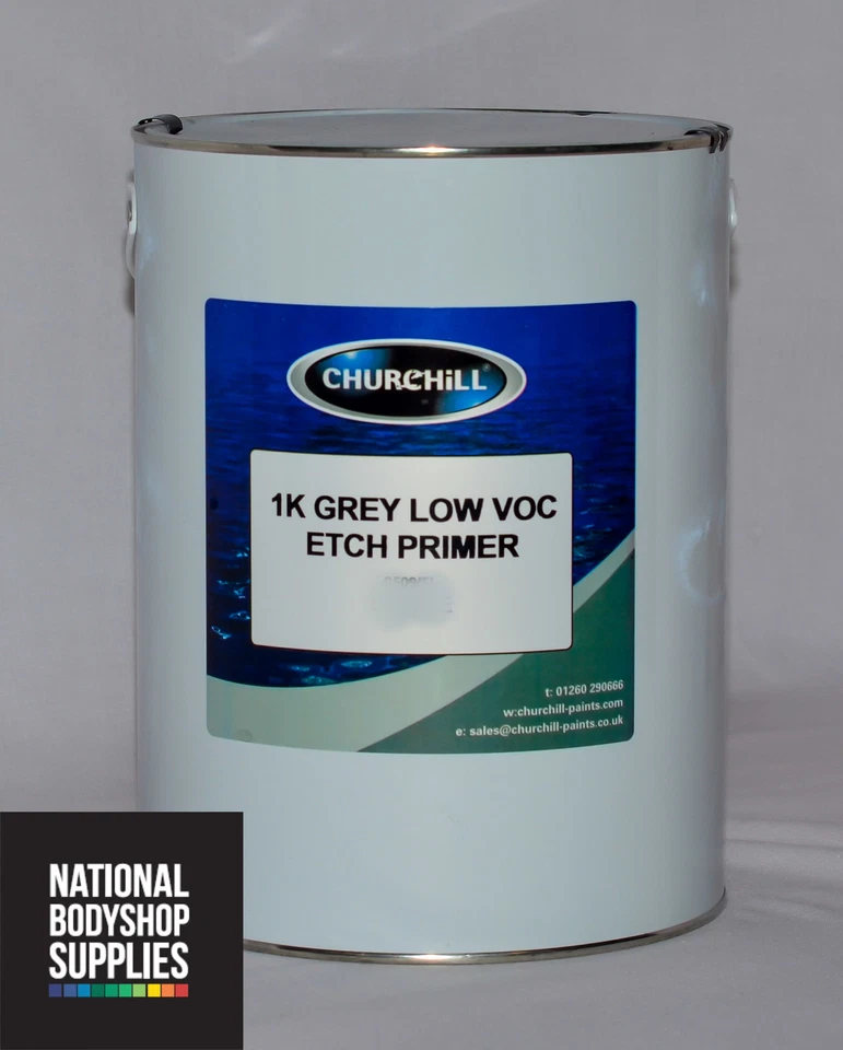 NBS ACID ETCH PRIMER 1 Litre NEAT for use on Aluminium and other bare metals