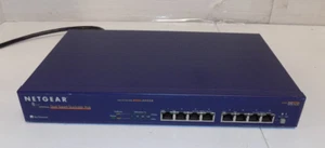 NETGEAR Model DS108 8-portowy koncentrator 10/100 Mbps z podwójną prędkością bez zasilacza - Zdjęcie 1 z 2