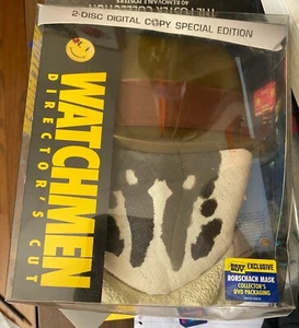 Watchmen Director's Cut Special Edition Best Buy Exclusive Rorschach Mask Case - Picture 1 of 4
