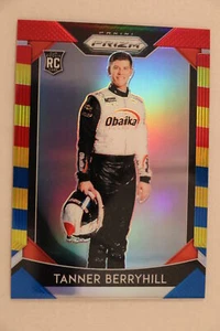 2019 Panini Nascar Prizm Racing Tanner Berryhill Rainbow Parallel #3 of 24 - Picture 1 of 2
