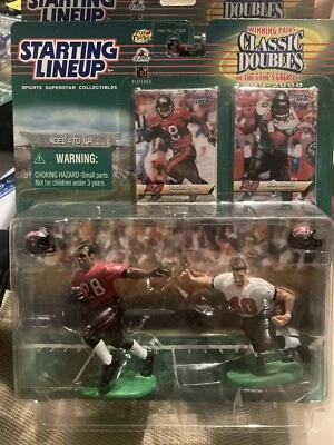 1999-00 starting Lineup slu tampa bay Buccaneers rb Warrick Dunn & Mike Alstott - Image 1 of 4