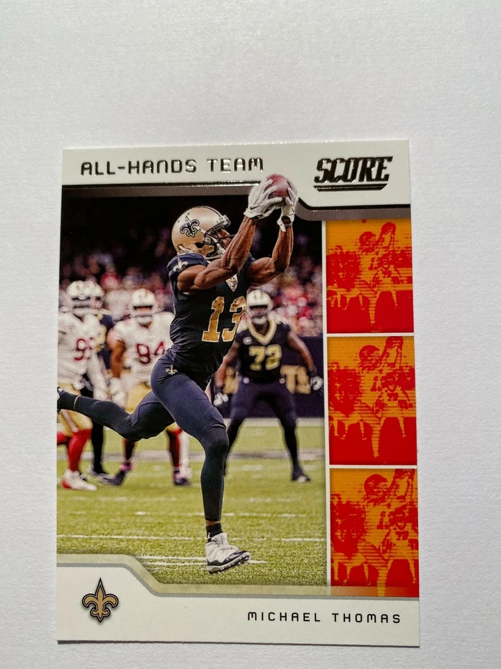 2020 Score All Hands Team #AHT-MT Michael Thomas - New Orleans Saints - Image 1 of 1