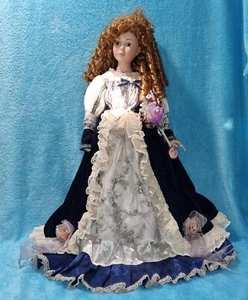 Homeart porcelain doll "Letitia" pre owned.50cm. - Picture 1 of 20