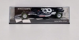 Model Car 1:43 Minichamps F1 Alphatauri Honda AT02 P. Gasly Turkish GP 2021 - Picture 1 of 8