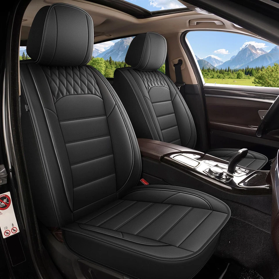 Car 5 Seat Cover Faux Leather Front Rear Seat Cushion For Jeep	Compass	2012-2025 Foto 1 de 4