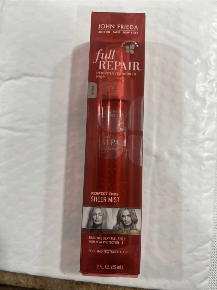 Bruma para cabello transparente John Frieda Full Repair Perfect Ends Foto 1 de 1