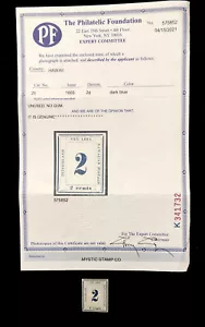 HAWAII: UNUSED #26 NO GUM WITH PF CERTIFICATE CV $350 - Picture 1 of 3