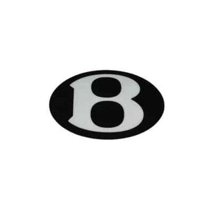 Genuine Bentley Continental GT GTC Flying Spur trunk B emblem badge - Picture 1 of 1