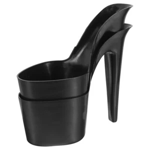 2 Pcs High Heels Flower Pot Indoor Pots Plastic Planters for Plants - Picture 1 of 12