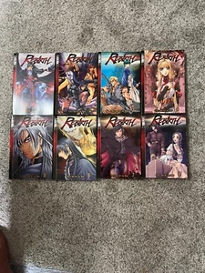 LOT (8) REBIRTH Manga Serie Bände #1-8; Geschichte und Kunst von Woo, Erstdrucke - Bild 1 von 2
