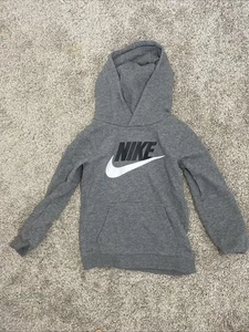 Nike Sportswear Club Fleece Boys Size 4 T 3-4 Yrs Pullover Hoodie - Picture 1 of 3