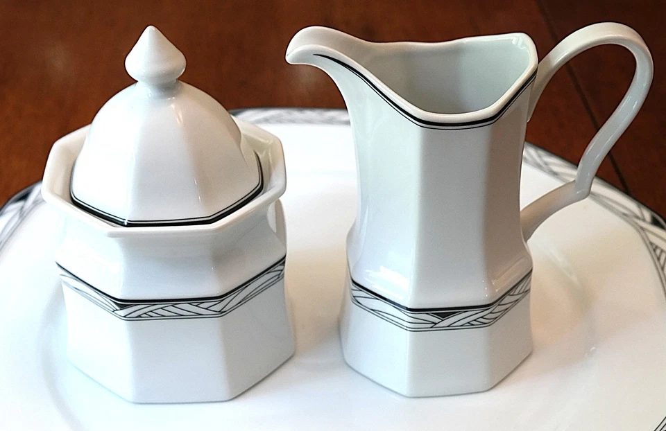 Studio Nova Synthesis OPEN STOCK Replacement Pieces White w/ Black Accents - Image 1 of 1