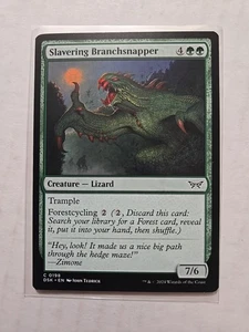 Slavering Branchsnapper - Duskmourn - LP - MTG Magic - Common - Creature  - Picture 1 of 1