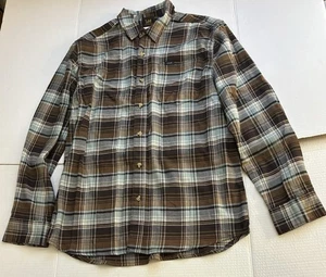 Brandneu Herren Lee Flanell kariert Button Down Langarm Hemd Größe Medium - Bild 1 von 8