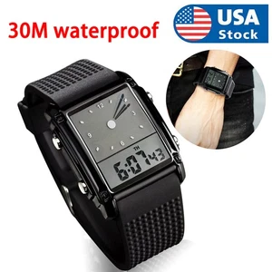 Men Waterproof Digital Sports Watch Military Tactical Backlight Wristwatch - Picture 1 of 4
