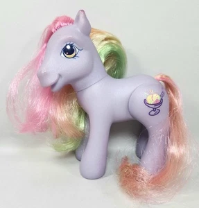 G3 My Little Pony RAINBOW SWIRL III Ice Cream Dream Supreme 4,5" MLP Hasbro 2006 - Foto 1 di 5