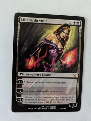 French Liliana of the Veil Innistrad MTG NM Free Shipping w tracking - Image 1 of 2