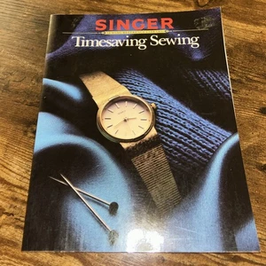 1987 Vintage Singer Reference Library Timesaving Sewing Book Manual Instruction - Picture 1 of 6