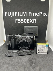 Fujifilm FinePix F550EXR Digital Camera with Battery and Charger Tested - Picture 1 of 11
