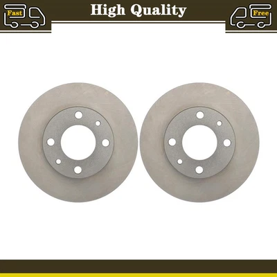 For Fiat 124/128/131 850 BRAVA PANDA STRADA Centric 2X Front Disc Rotors - Image 1 of 3