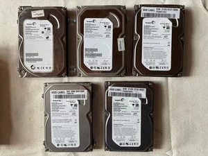 Lot of 5 Seagate Barracuda 7200.10 HDD - Photo 1/1